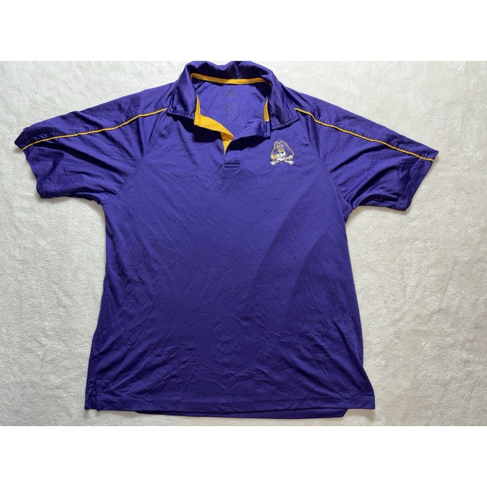 East Carolina University ECU Polo Shirt Men's Large Short Sleeve
